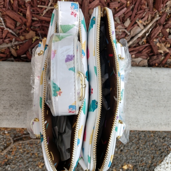 Disney Loungefly Princess Ice Cream Cone Purse - Picture 10 of 11